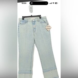 MOTHER Superior Light Wash The Insider Double Double Hover